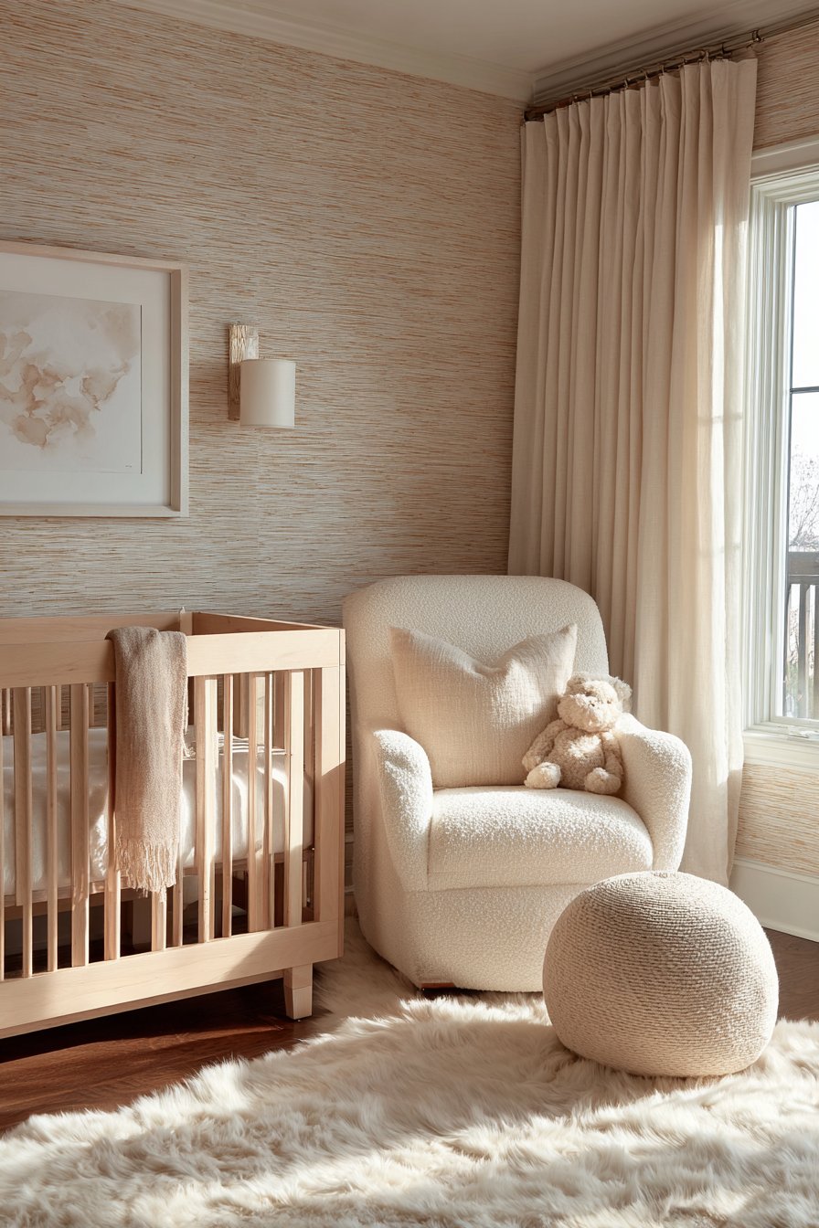 Serene Natural Oak Sanctuary