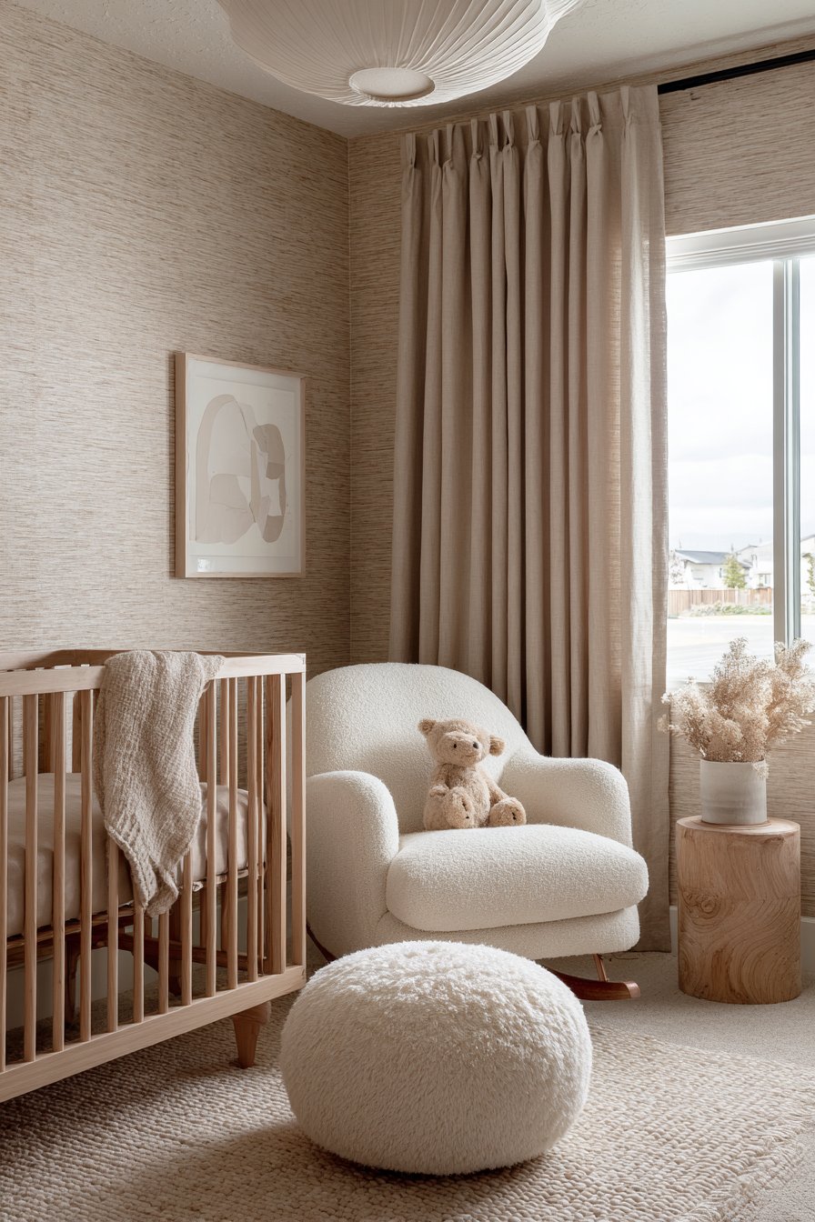 Serene Natural Oak Sanctuary