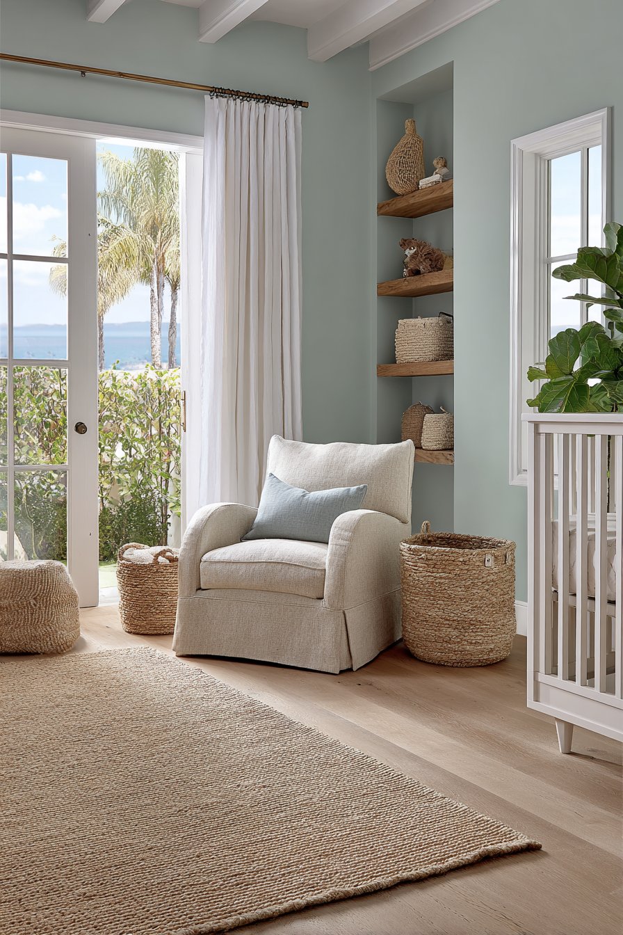 Serene Sage Blue Sanctuary