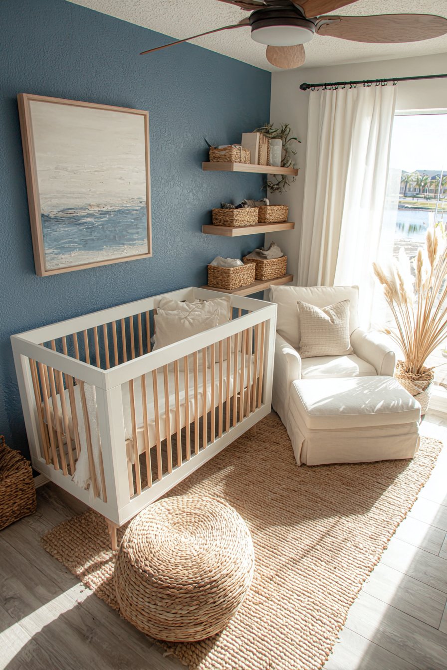 Serene Sage Blue Sanctuary