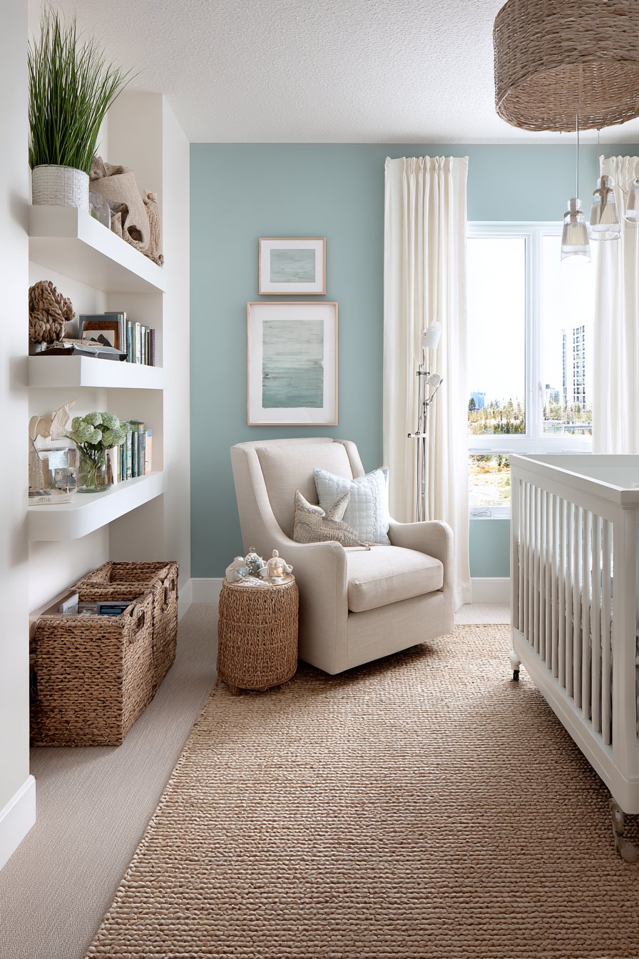 Serene Sage Blue Sanctuary