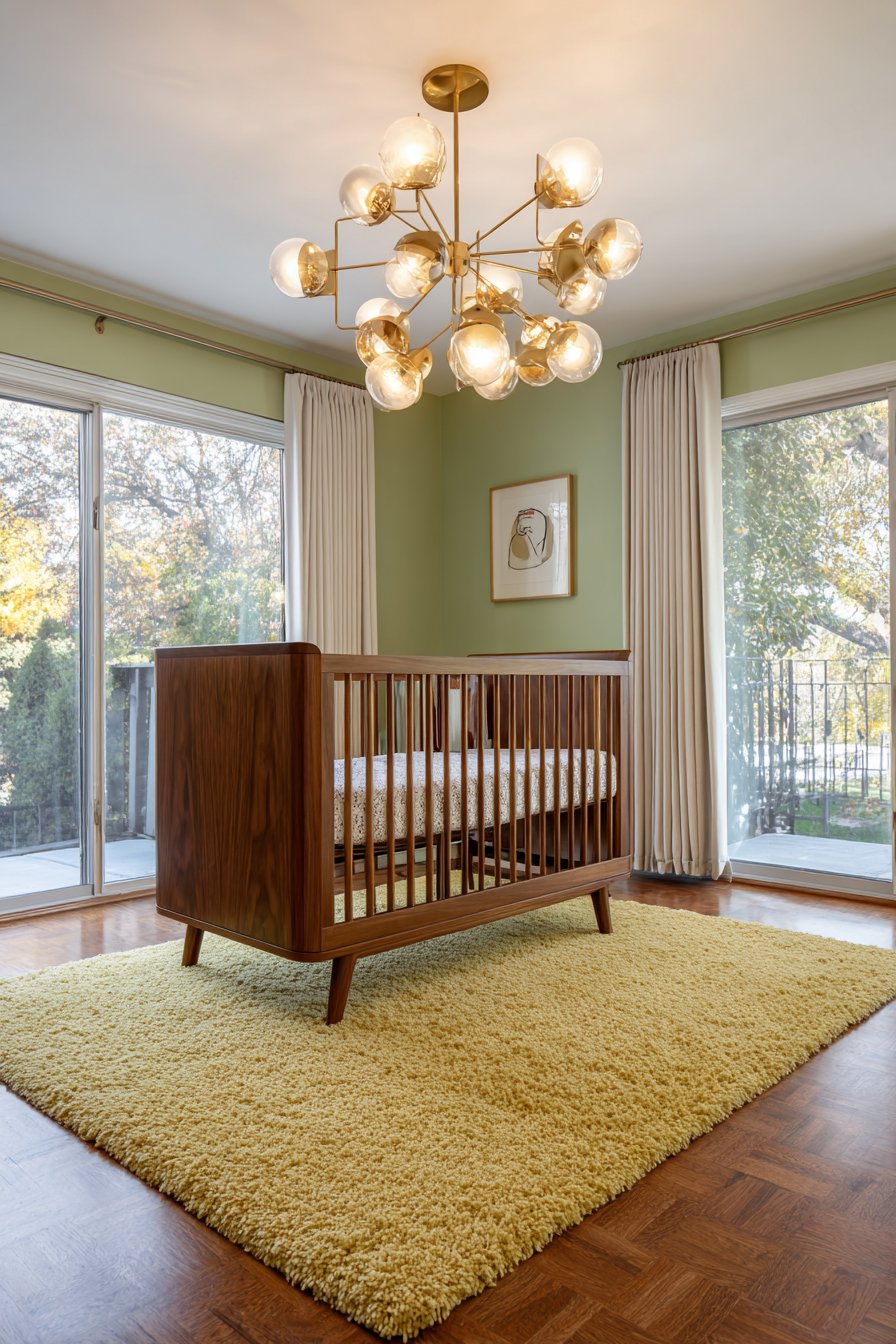 Sage Green Sanctuary with Walnut Warmth