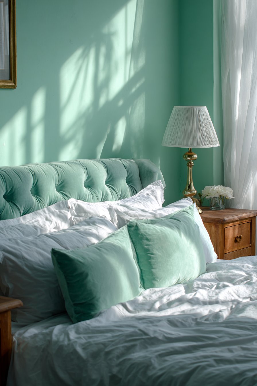 Plush Mint Velvet Luxury