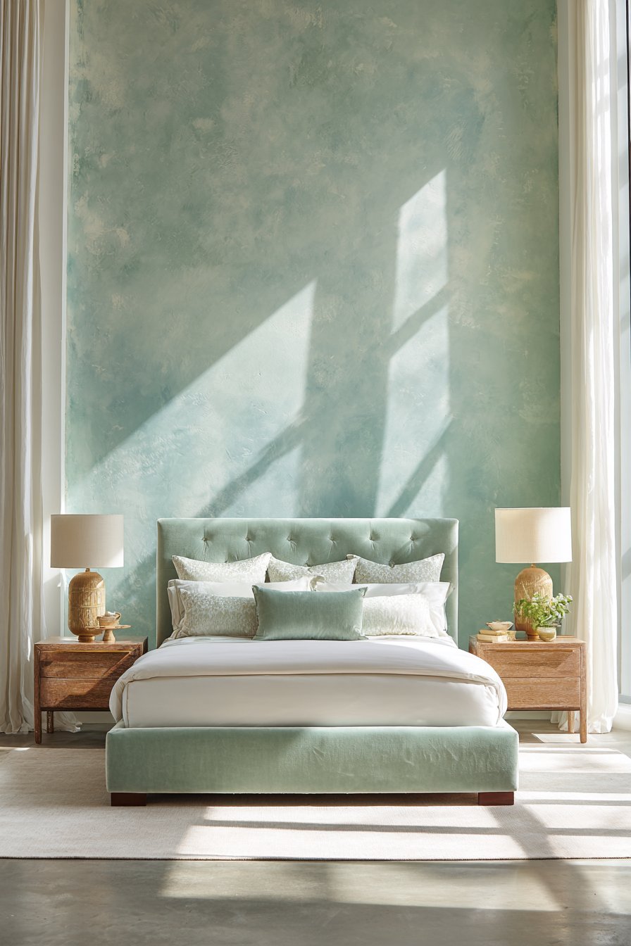 Plush Mint Velvet Luxury