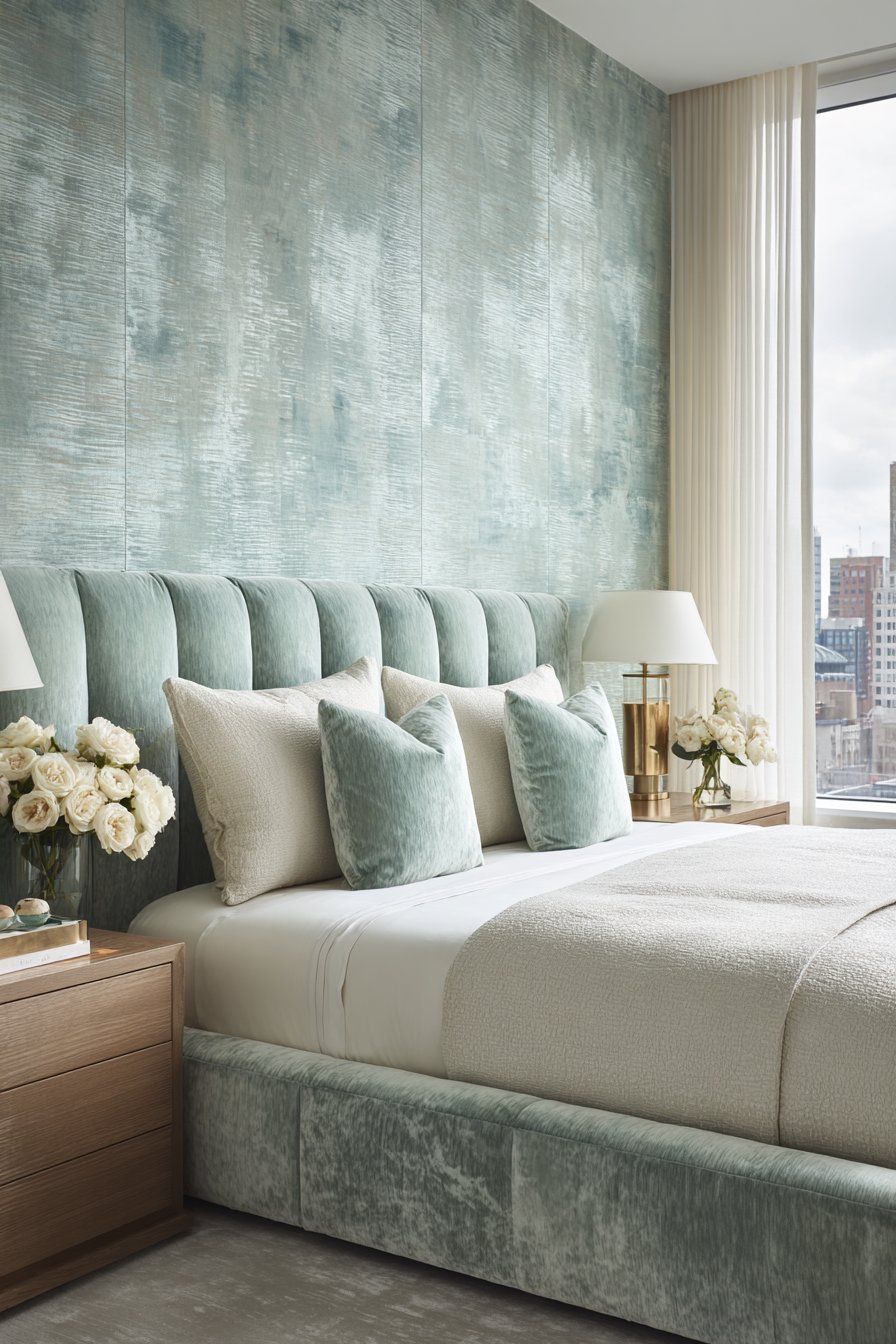 Plush Mint Velvet Luxury