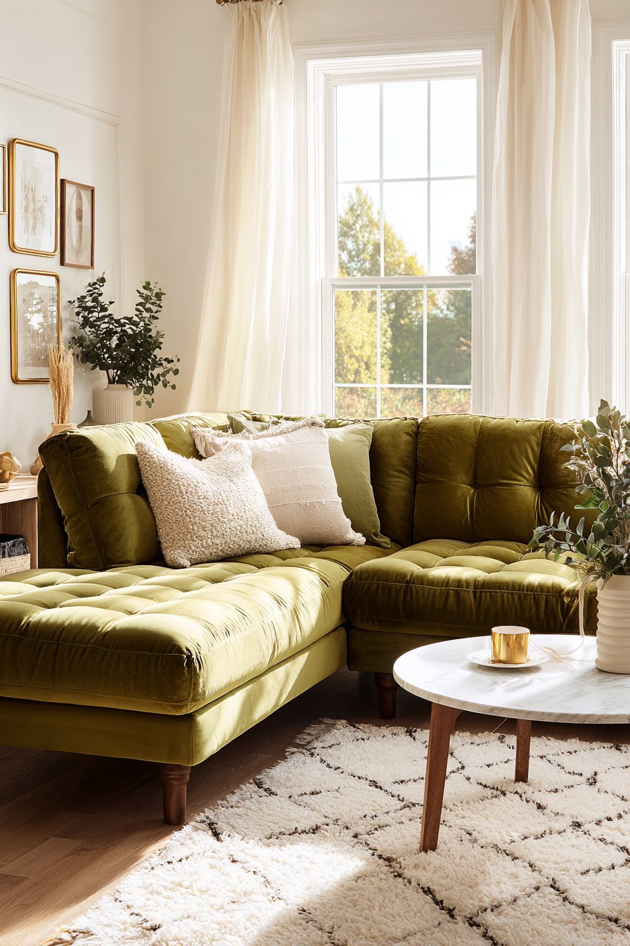 Contemporary Luxury with Velvet Elegance