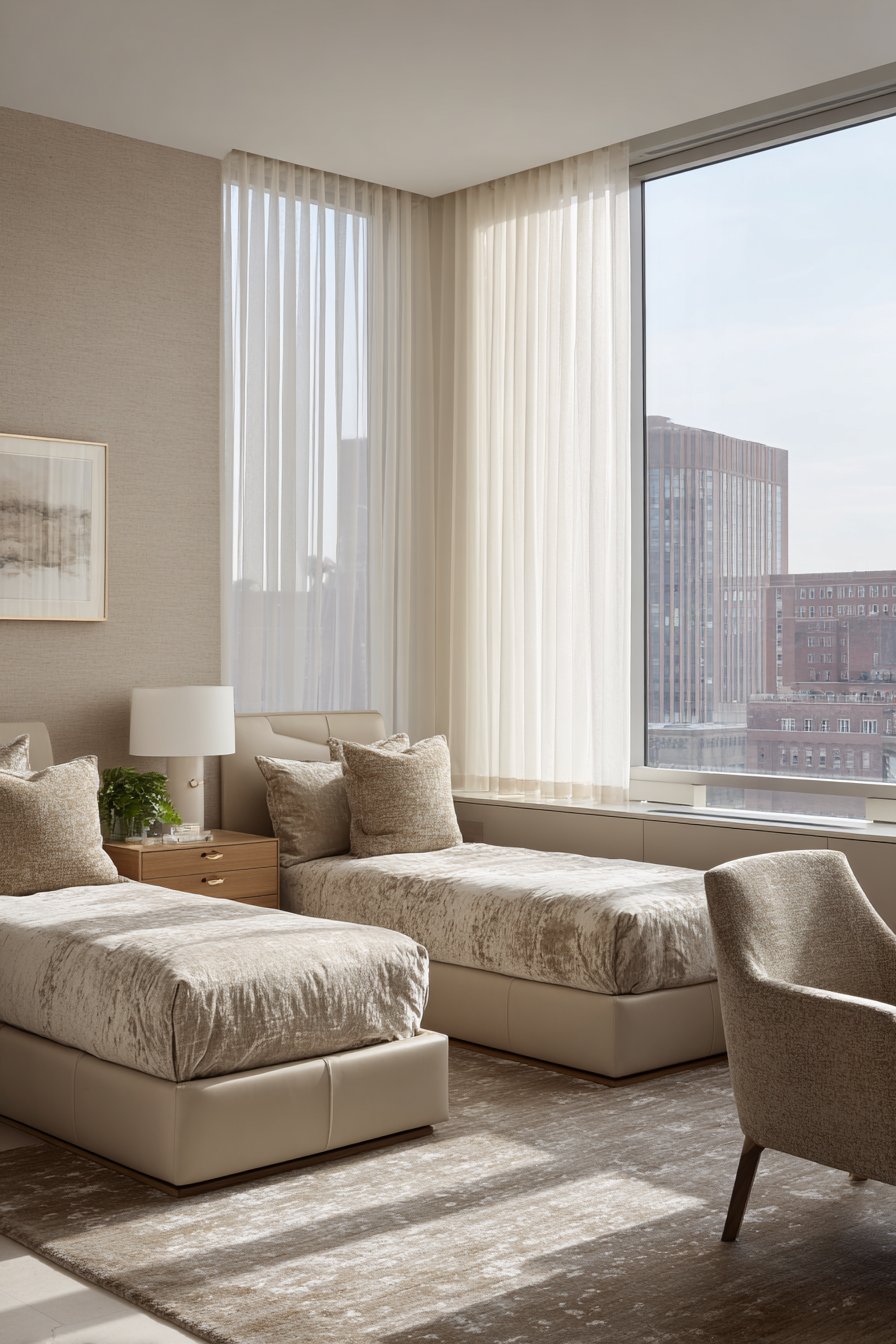 L-Shaped Upholstered Elegance