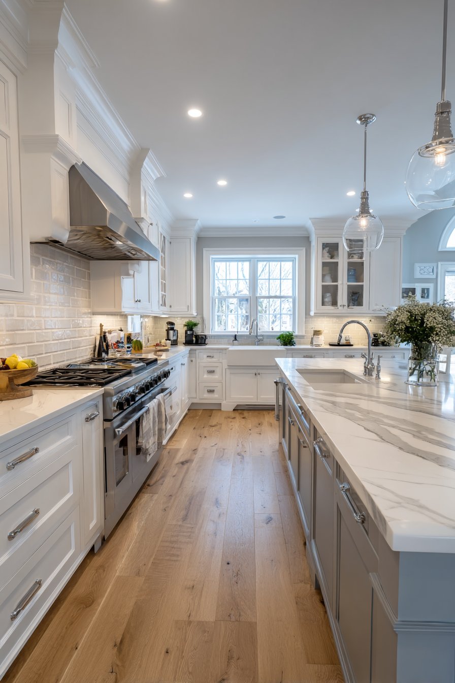 Classic White Shaker Cabinet Elegance