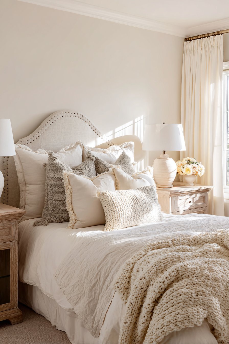 Serene Cream Upholstered Haven