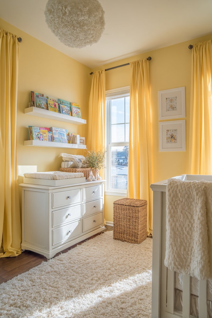 Cheerful Pale Yellow Sunlit Sanctuary