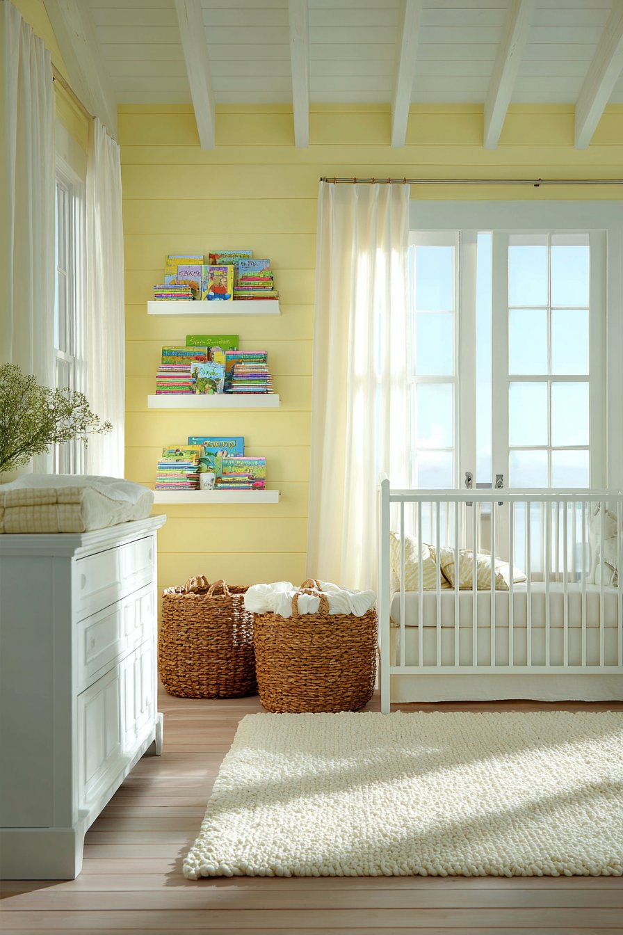 Cheerful Pale Yellow Sunlit Sanctuary