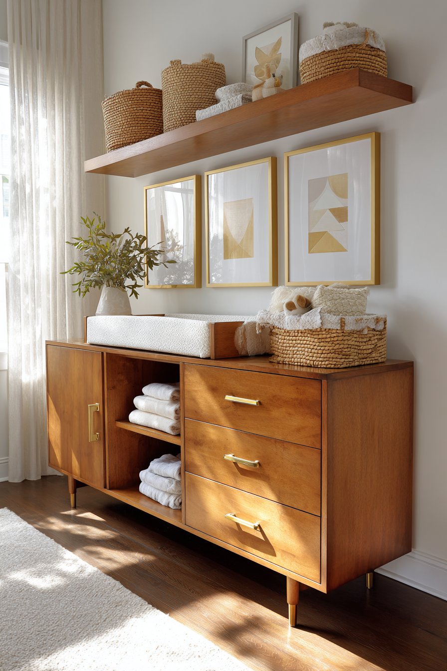 Teak Storage Solutions with Vintage Character