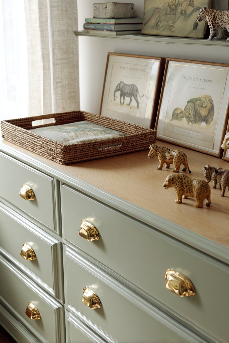 Vintage-Inspired Safari Storage Solution