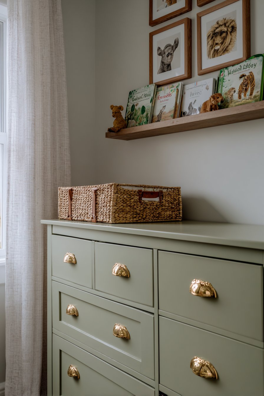 Vintage-Inspired Safari Storage Solution