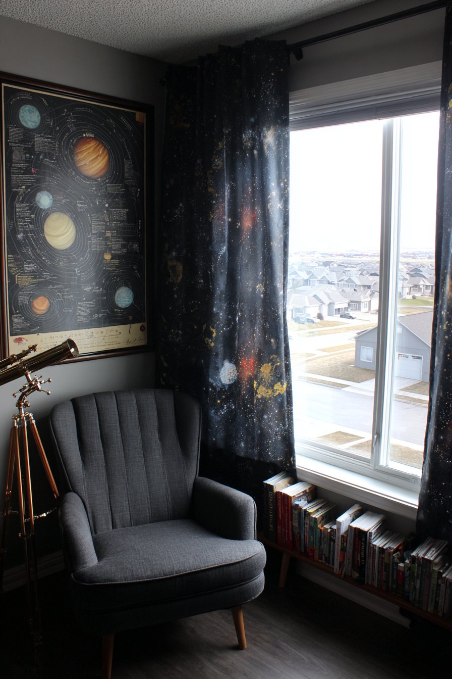 Astronomical Reading Corner Sanctuary