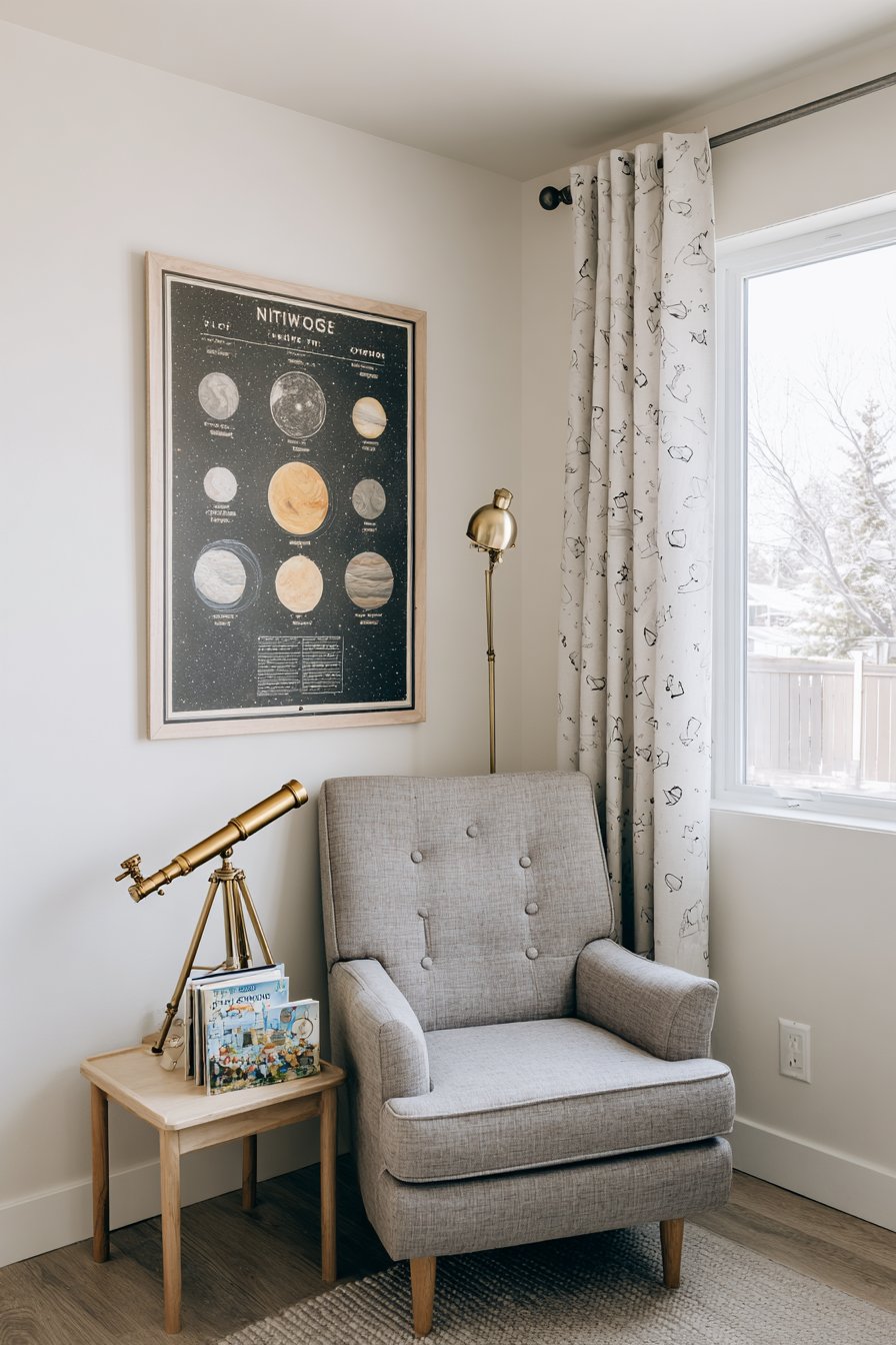 Astronomical Reading Corner Sanctuary