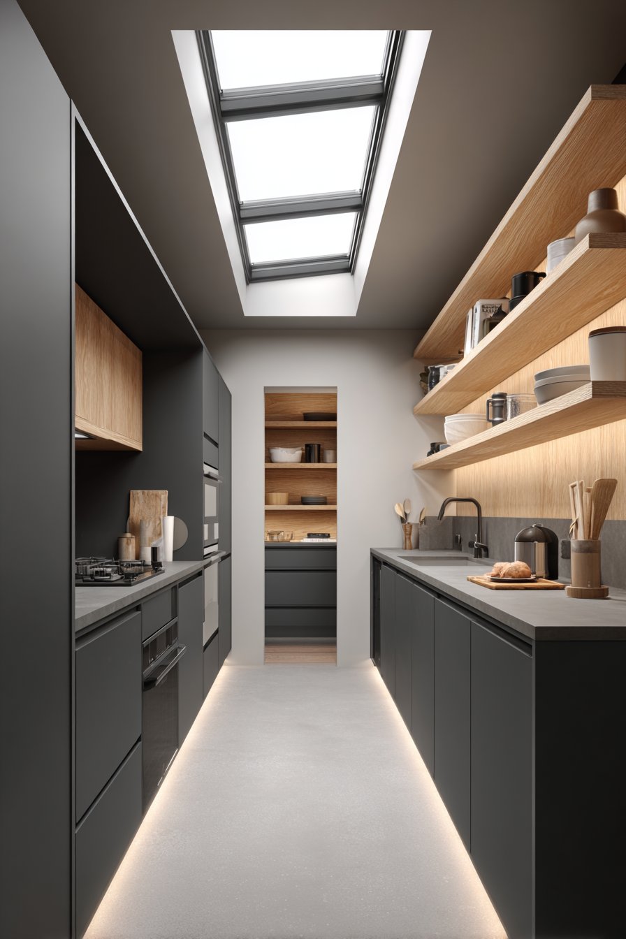 Contemporary Charcoal Grey Sophistication