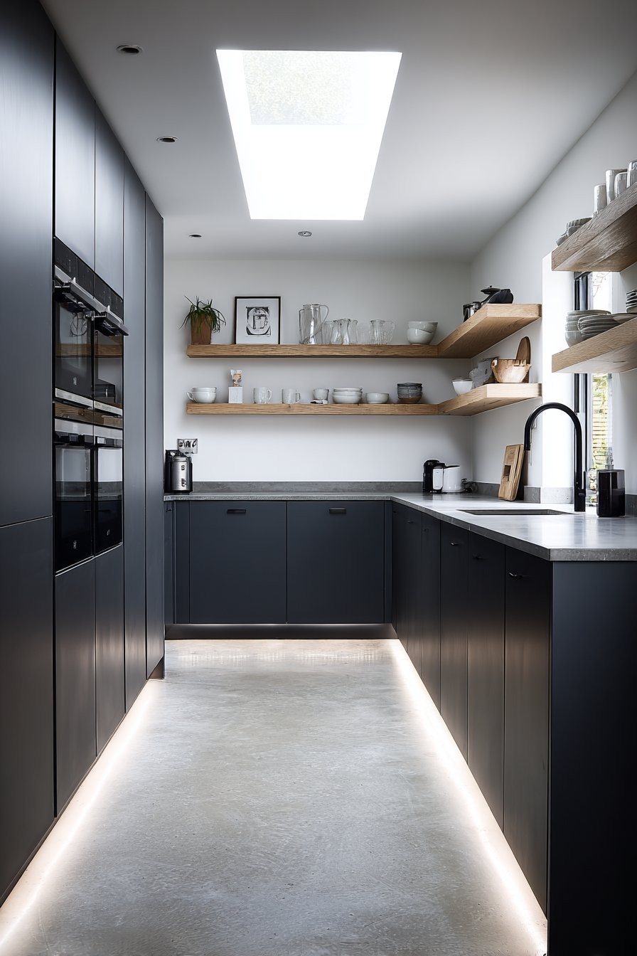 Contemporary Charcoal Grey Sophistication