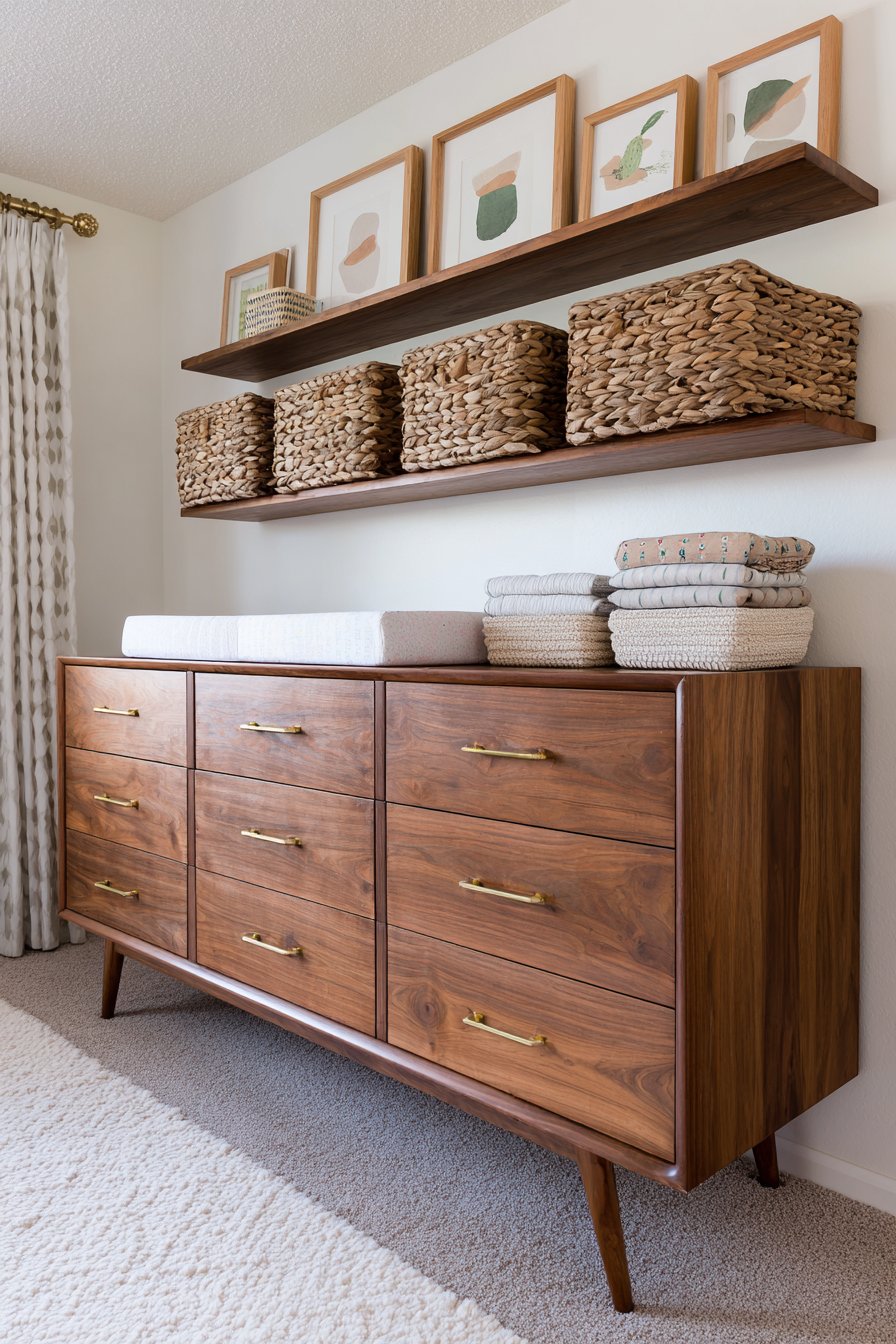 Teak Storage Solutions with Vintage Character