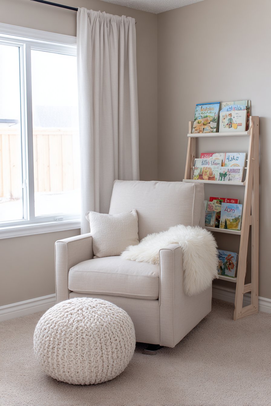 Cozy Reading Nook with Natural Light