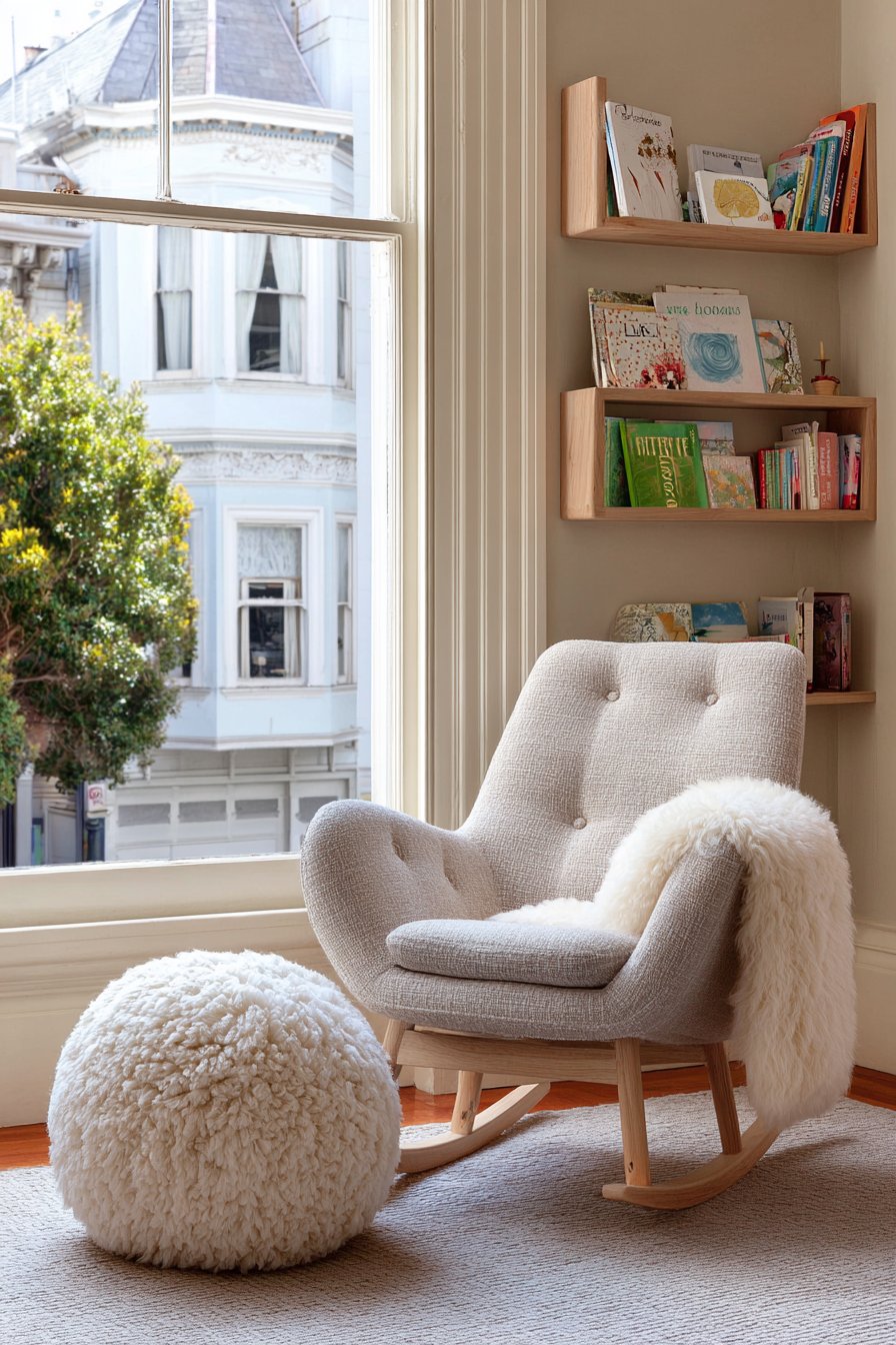 Cozy Reading Nook with Natural Light