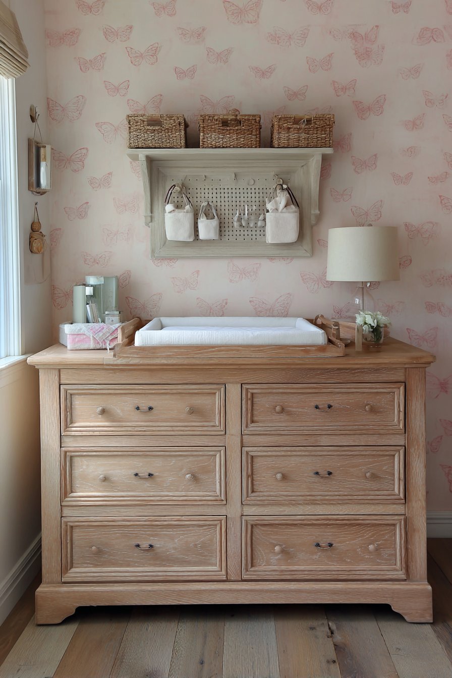 Practical Changing Station with Organized Storage