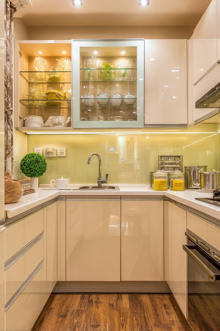 Contemporary Cream Seamless Integration