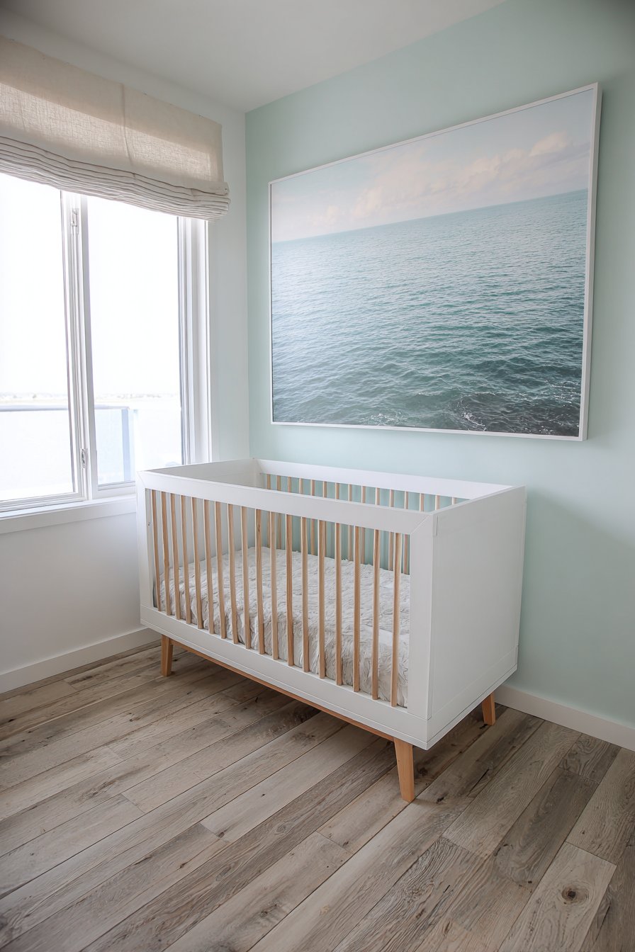 Minimalist Seafoam Retreat