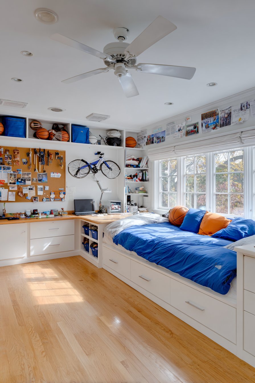 Sports-Themed Functional Space