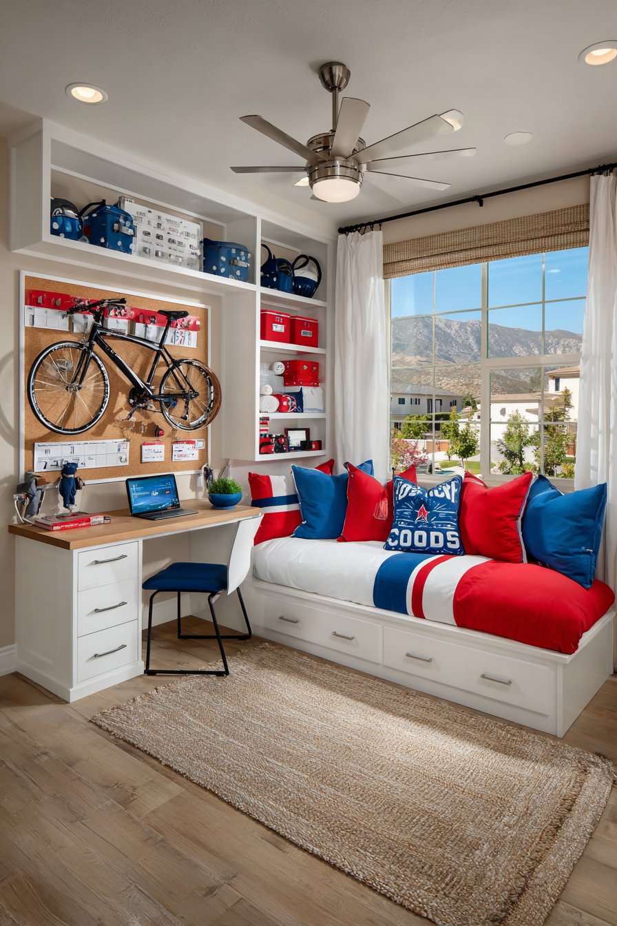 Sports-Themed Functional Space