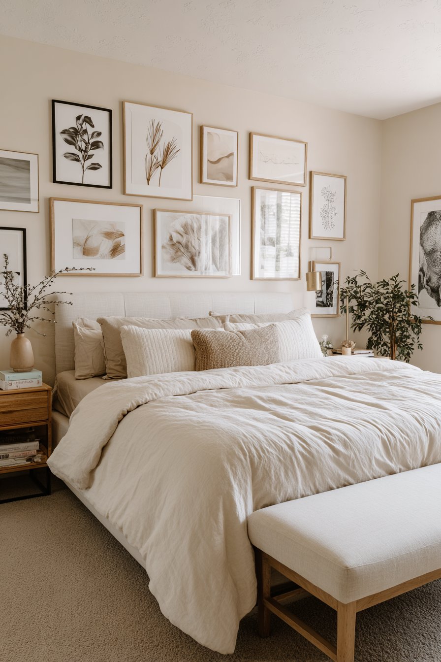 Curated Gallery Wall Display