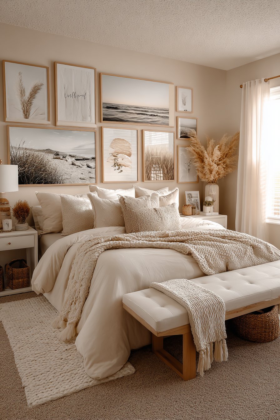 Curated Gallery Wall Display