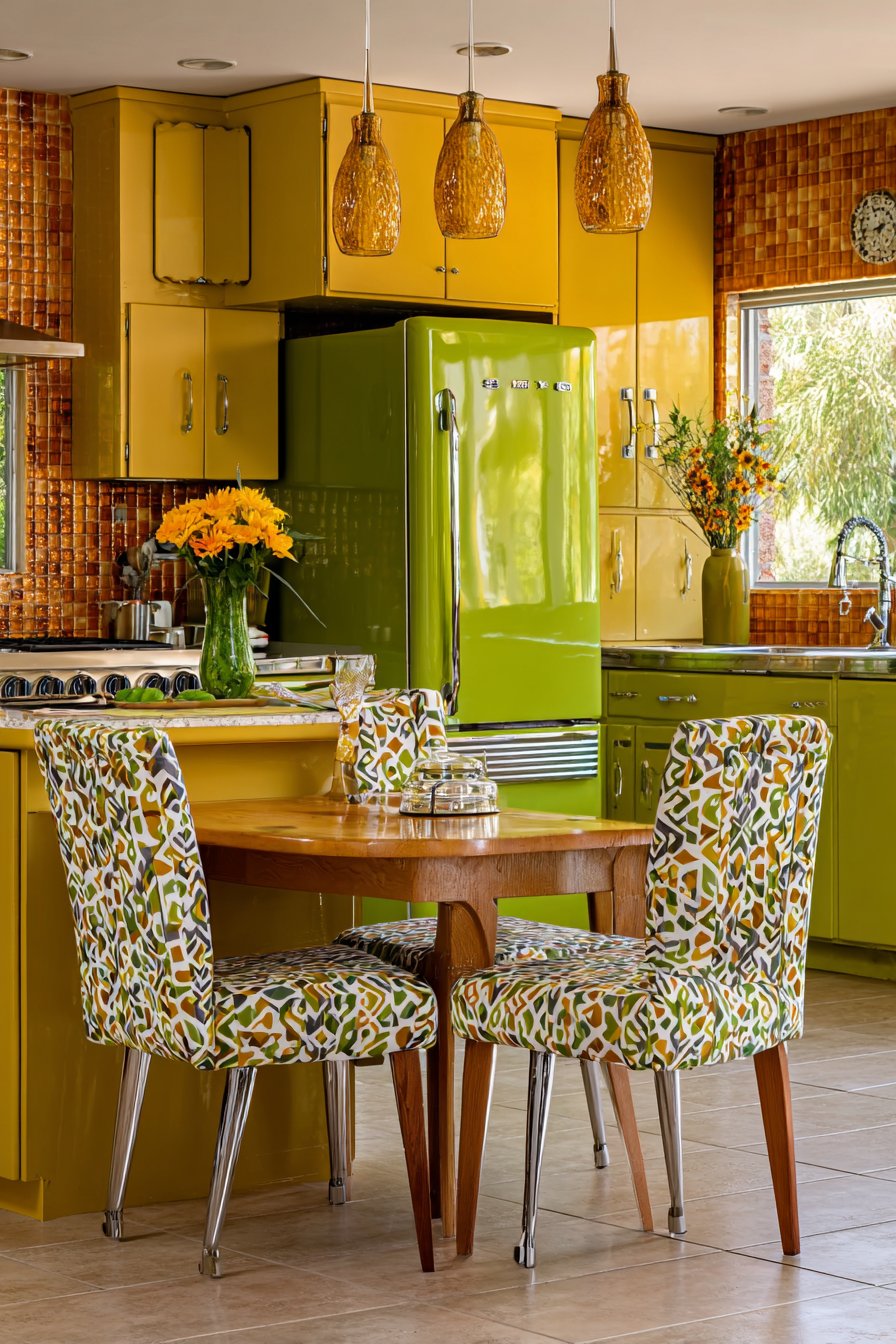 Avocado Green Appliance Showcase