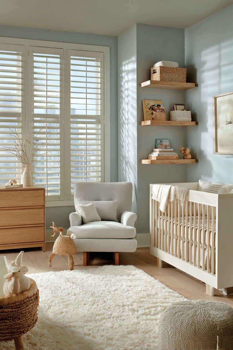 Serene Blue-Grey Sanctuary