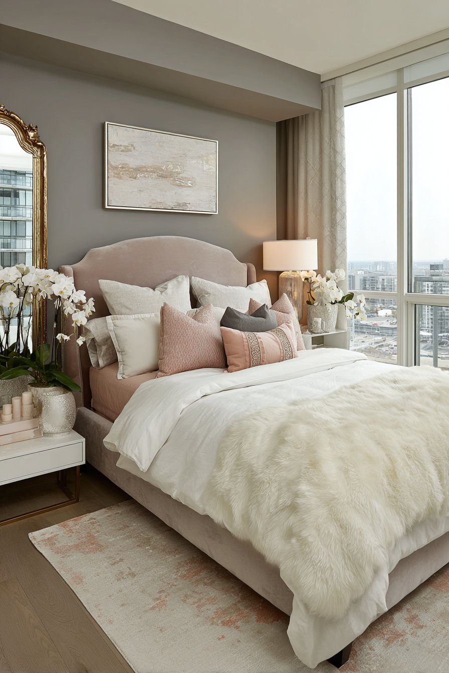 Romantic Blush Pink Velvet Sanctuary