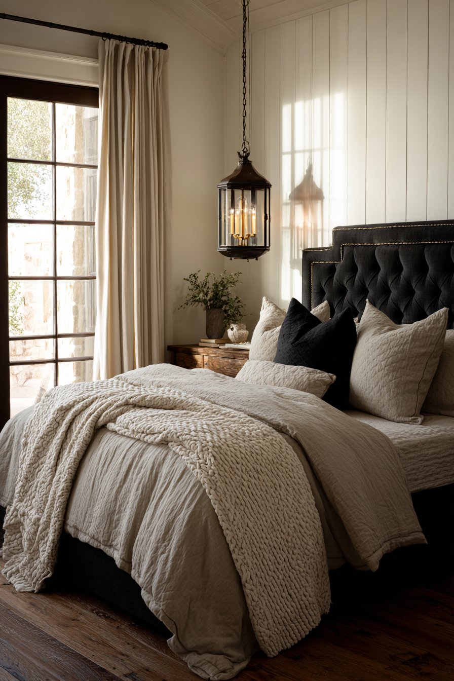 Luxurious Tufted Platform Bed Sanctuary