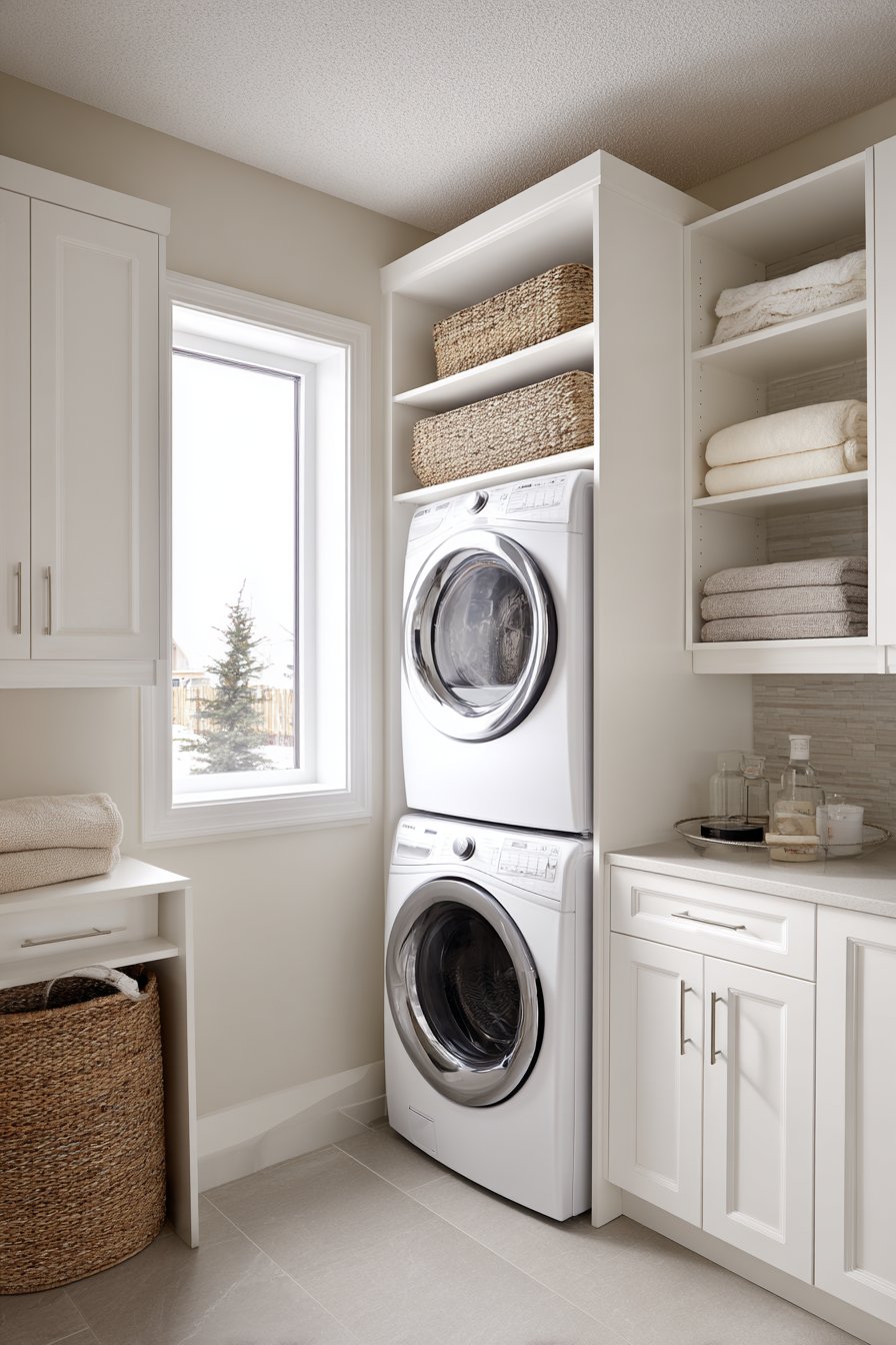 Practical Space-Saving Stacked Configuration