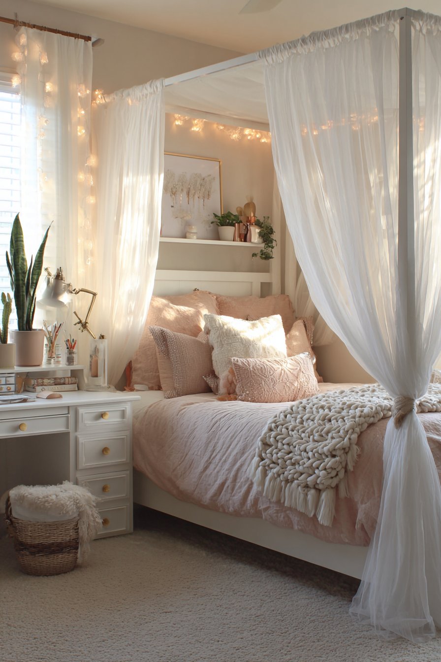 Dreamy Canopy Bed Paradise