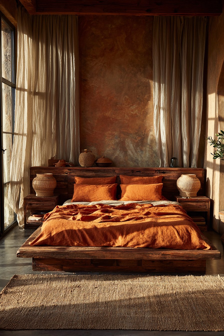 Terracotta Clay Plaster Sanctuary