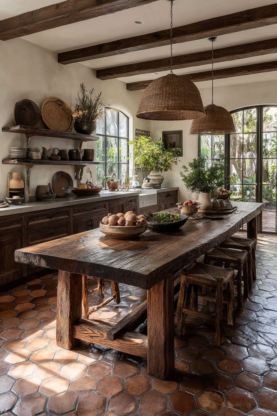 Reclaimed Wood Island Paradise