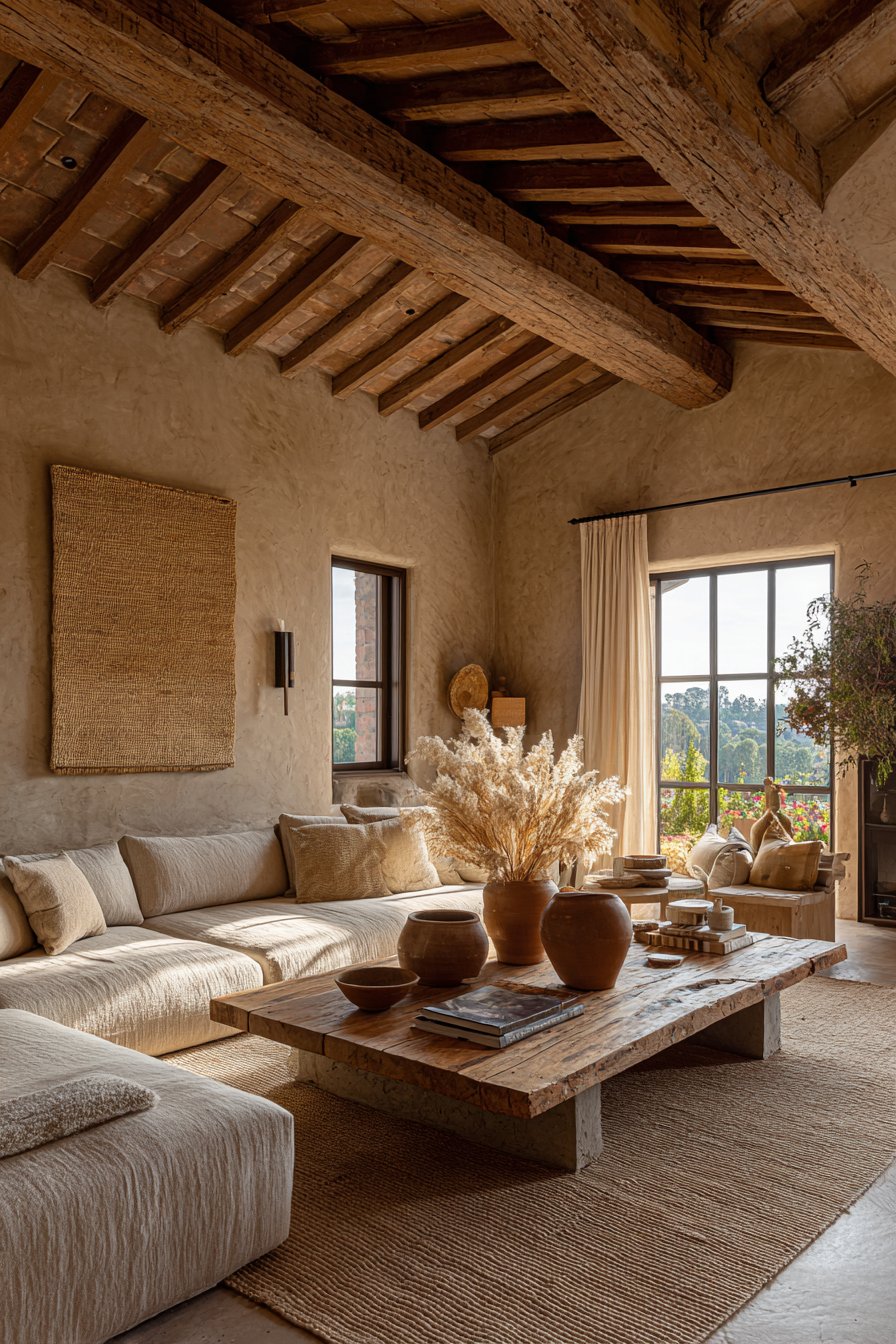 Natural Linen and Jute Serenity