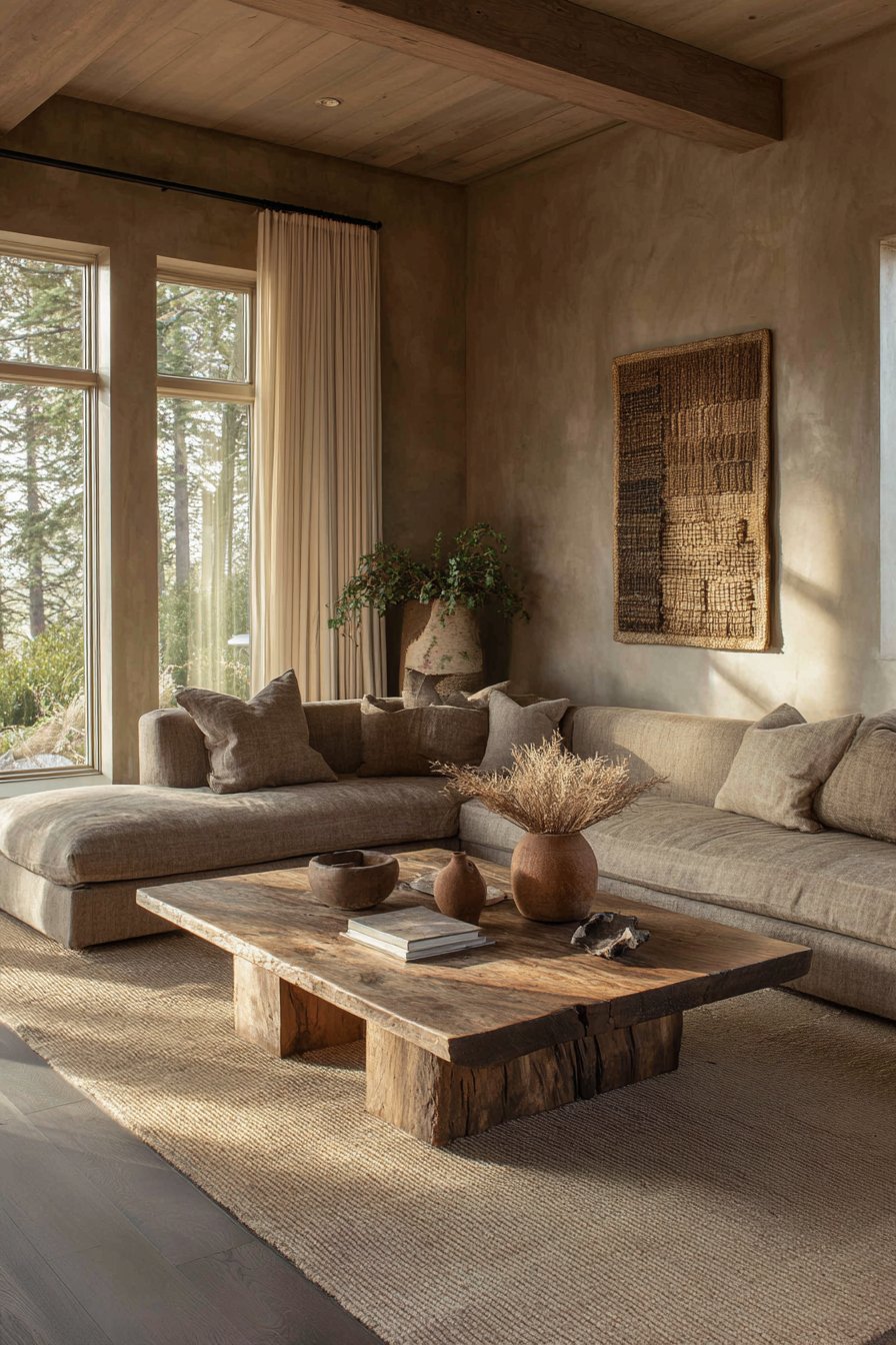 Natural Linen and Jute Serenity