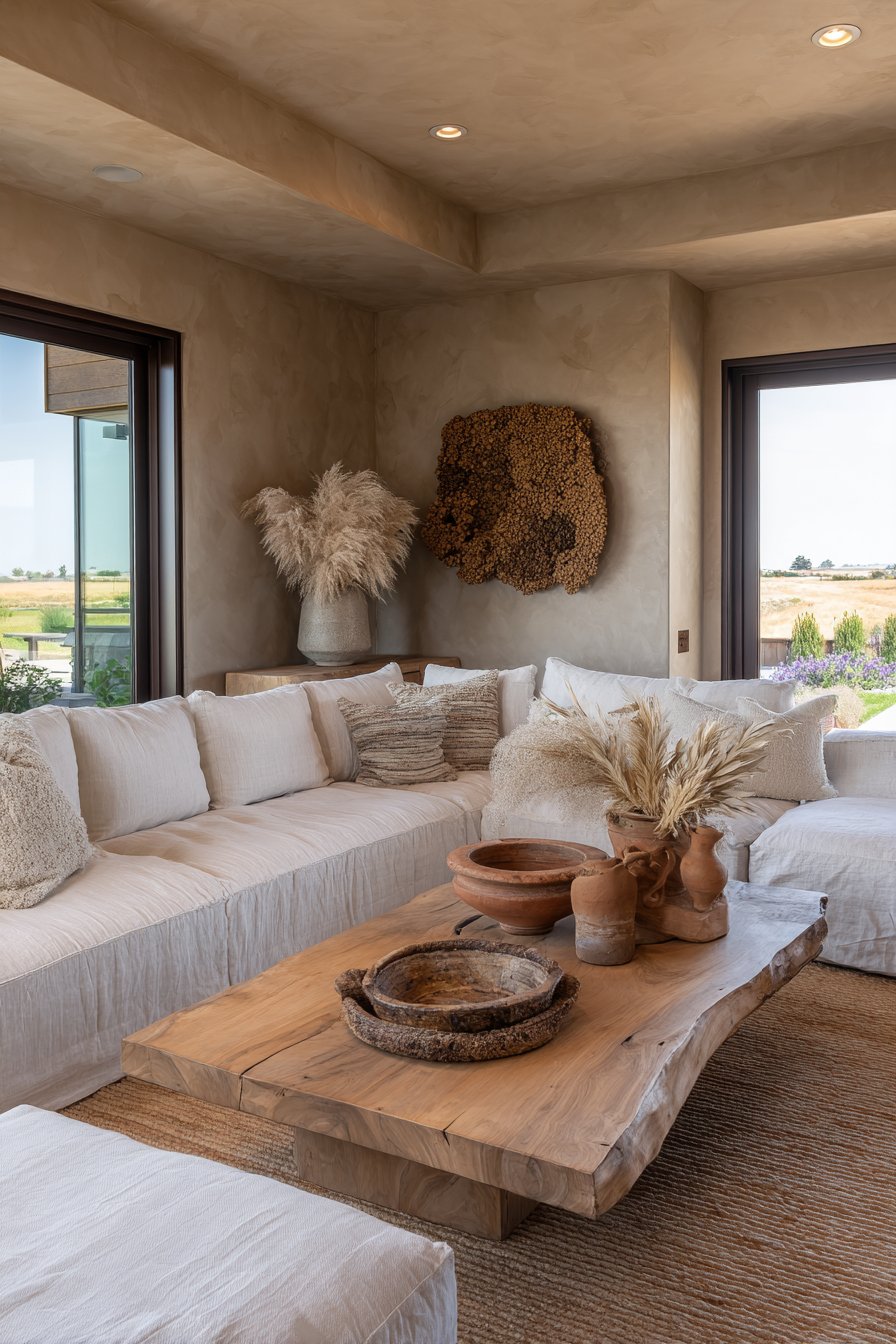 Natural Linen and Jute Serenity