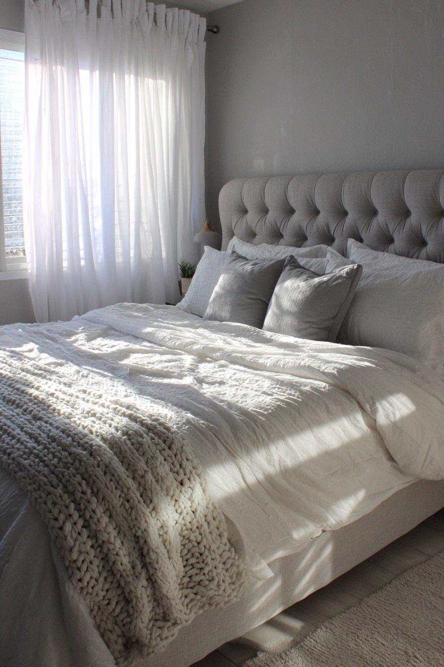 Serene Tufted Linen Sanctuary