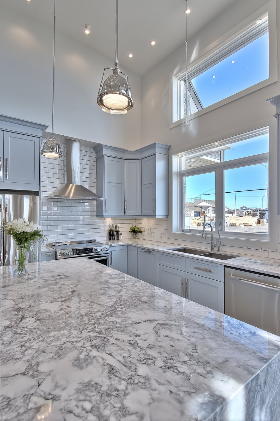 Sophisticated Shaker-Style Two-Tone Kitchen