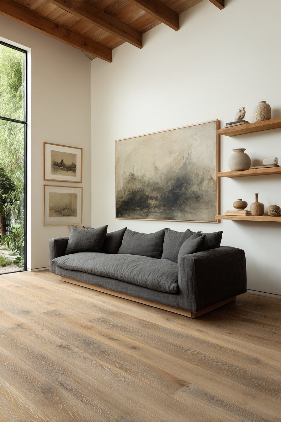 Contemporary Abstract Art Statement Wall