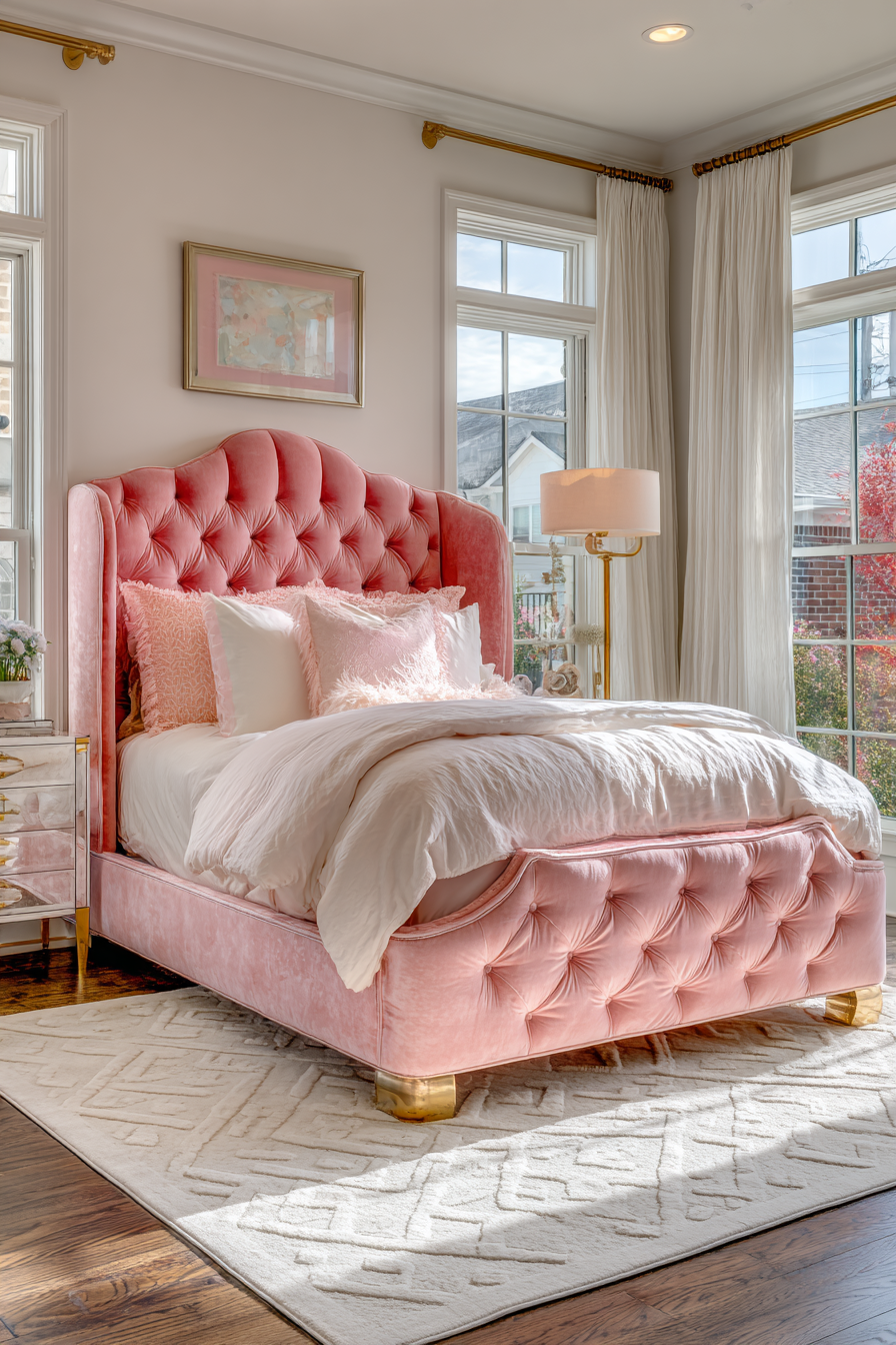 Romantic Blush Velvet Sanctuary