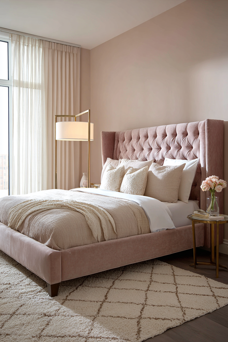 Romantic Blush Velvet Sanctuary