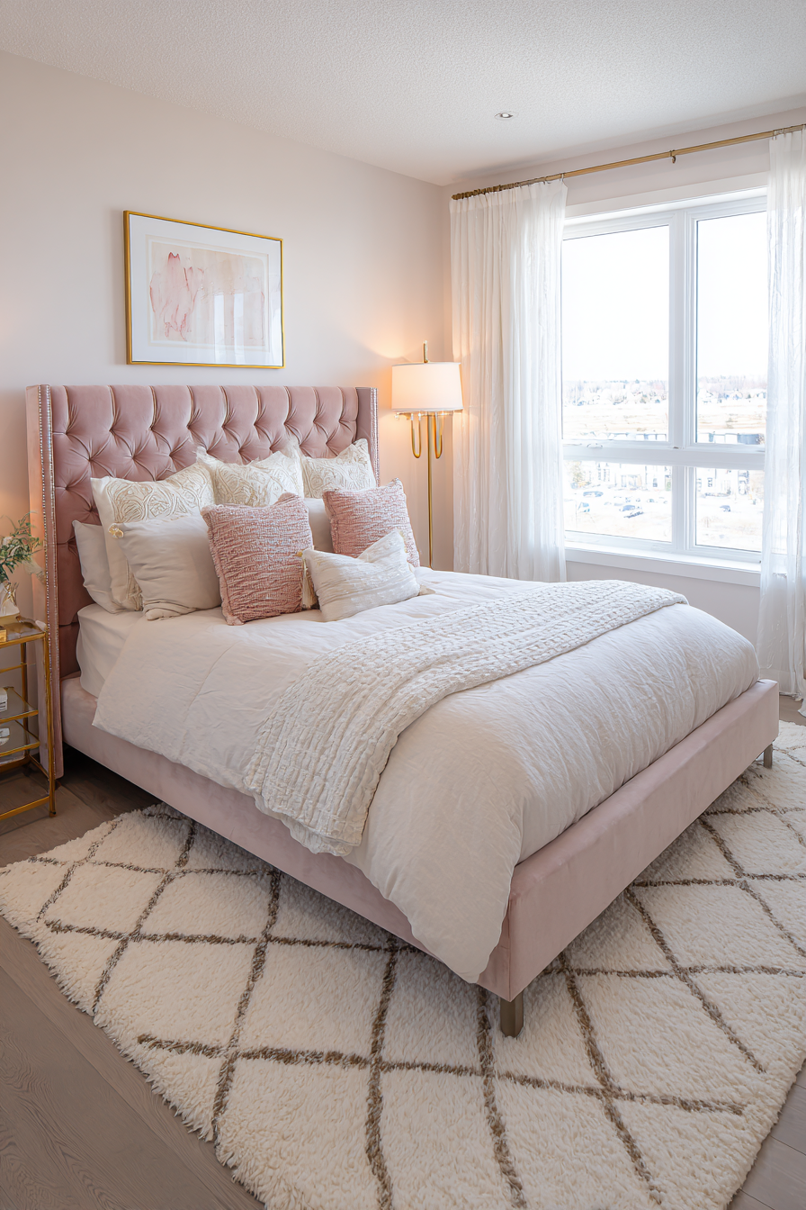 Romantic Blush Velvet Sanctuary