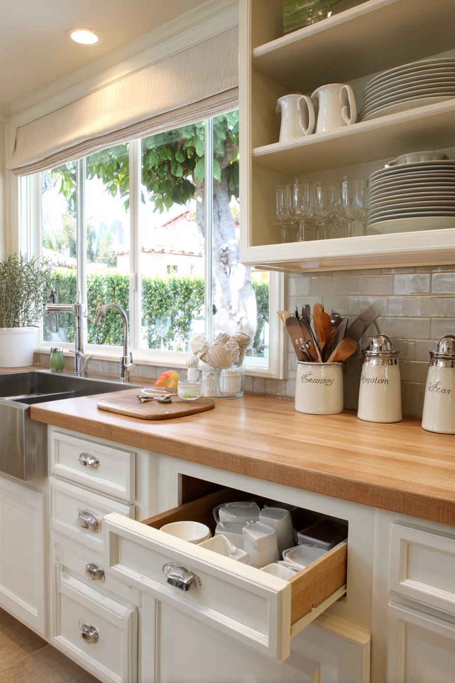 Efficient Galley Layout with Smart Storage